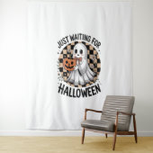 Schattigee Highland Koe Halloween (2) Wandkleed (In situ)