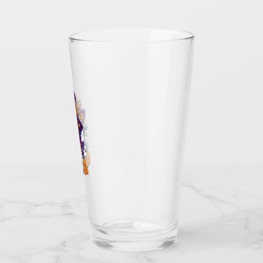 Schattigee Highland Koe Halloween Glas (Links)