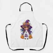 Schattigee Highland Koe Halloween Schort (Voorkant)