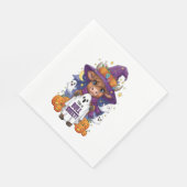 Schattigee Highland Koe Halloween Servet (Hoek)