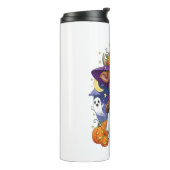 Schattigee Highland Koe Halloween Thermosbeker (Gedraaid links)