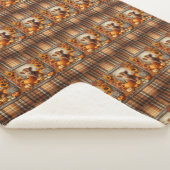 Schattigee Highland Koe Herfstprint Sherpa Deken (3/4)