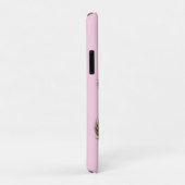 Schattigee Highland Koe Koffieverslaafde Funny Dri Case-Mate iPhone Case (Achterkant/rechts)