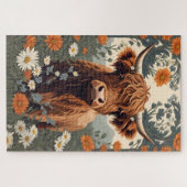 Schattigee Highland Koe Legpuzzel (Horizontaal)