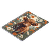 Schattigee  Highland Koe Notitieboek (Linkerzijde)