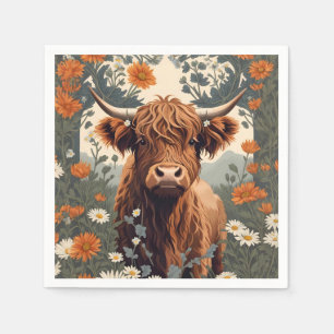 Schattigee  Highland Koe Servet