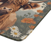 Schattigee Highland Koe Snijplank (Hoek)