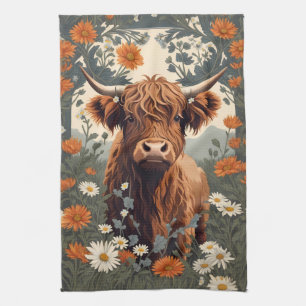 Schattigee  Highland Koe Theedoek