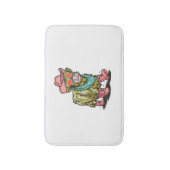 Schattigee Highland Koe, Western Badmat (Voorkant Verticaal)