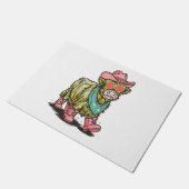 Schattigee Highland Koe, Western Deurmat (Schuin)