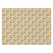 Schattigee Highland Koeien & Gele Zonnebloemen Tafelkleed (Voorkant (Horizontaal))