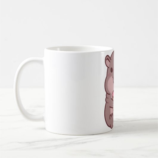 Schattigee Hippo Drink Bubble Tea Koffiemok (Links)