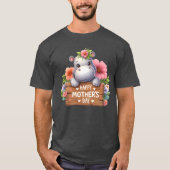 Schattigee Hippo Happy Mother's Day Boy T-shirt (Voorkant)