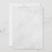 SCHATTIGEE HIPPO MEISJE BABY SHOWER UITNODIGING (Achterkant)