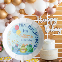 Schattigee Hippo Verjaardagsviering