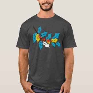 Schattigee Holly Branch T-shirt
