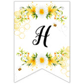 Schattigee hommel bij Happy birthday Vlaggetjes (Tweede vlag)