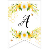 Schattigee hommel bij Happy birthday Vlaggetjes (Derde vlag)