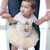 Schattigee hommel Bijen met bloemen en bruin Pet Romper