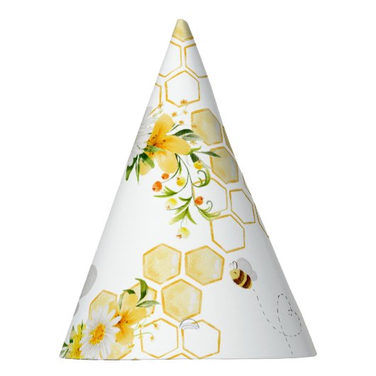 Schattigee hommel honingraten verjaardag feesthoedjes (Rechts)