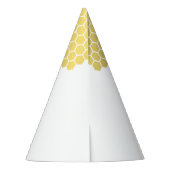 Schattigee hommel zo lief om één 1e verjaardag te feesthoedjes (Achterkant)