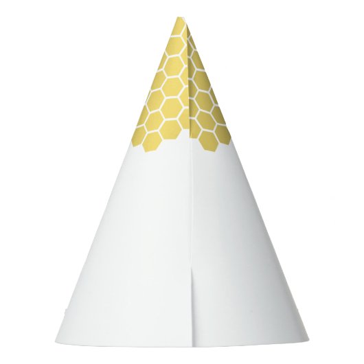 Schattigee hommel zo lief om één 1e verjaardag te feesthoedjes (Achterkant)