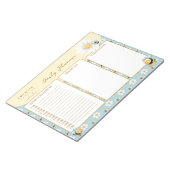 Schattigee hommels planner notitieblok (Schuin)