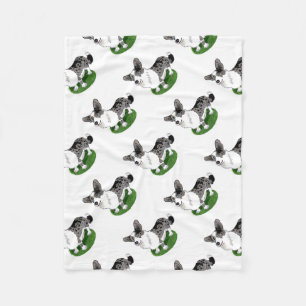 Schattigee hond, Blue Merle Corgi Fleece Deken