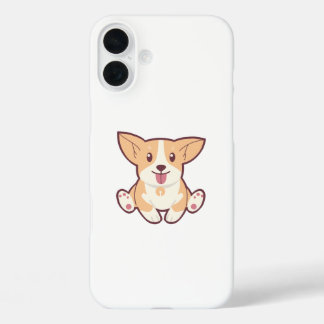 Schattigee hond Collectie iPhone 16 Plus Hoesje