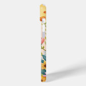 Schattigee hond die met bloemen zingt Case-Mate iPhone case (Achterkant / Links)