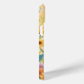 Schattigee hond die met bloemen zingt Case-Mate iPhone case (Achterkant / Rechts)