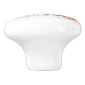 Schattigee Hond- en Kattenknoppen Keramische Knop (Zijkant)