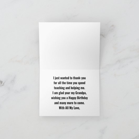 Schattigee hond en pup opa Kaart (Binnen)