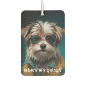 Schattigee Hond Foto Auto Luchtverfrisser (Voorkant)