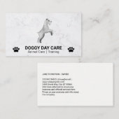 Schattigee hond | Hondenpoten | Dierendiensten Visitekaartje (Voorkant / Achterkant)