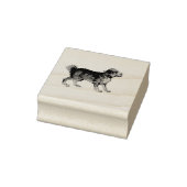 Schattigee Hond Illustratie Rubberstempel (Stempel)