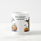 Schattigee hond in het Pet van de heks zei iemand  Koffiemok (Center)