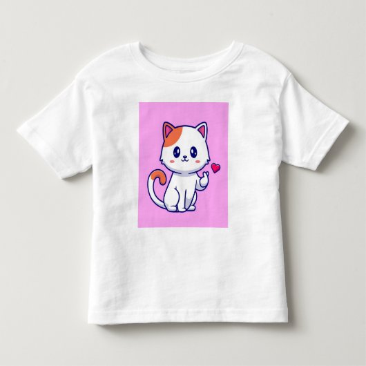 Schattigee Hond in Liefde-23663 Kinder Shirts (Voorkant)