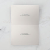 Schattigee hond in pak als zakenman gevouwen Kaart (Binnen)