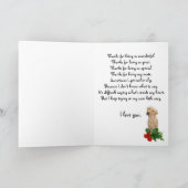 Schattigee hond Jubileum Kaart (Binnen)