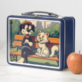 Schattigee,  hond/kat cartoon (In situ)