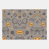 SCHATTIGEE HOND&KAT INPAKPAPIER VEL (Voorkant 3)