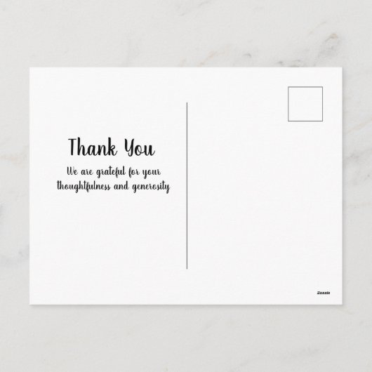 Schattigee hond kerst bedankt feestdagenkaart (Achterkant)