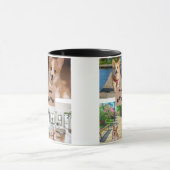 Schattigee Hond Mam Custom Foto Mok (Midden)