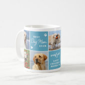 Schattigee HOND MAM Gepersonaliseerde Modern 7 Fot Koffiemok (Voorkant links)