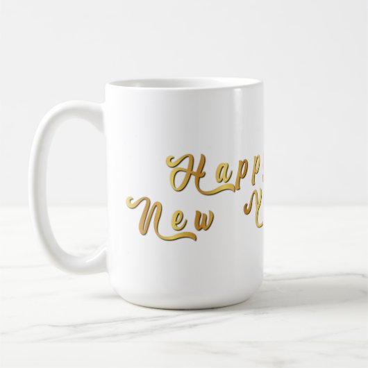 Schattigee hond met een kerstmuts koffiemok (Links)