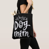 Schattigee hond moeder beste hond tote bag (Dichtbij)