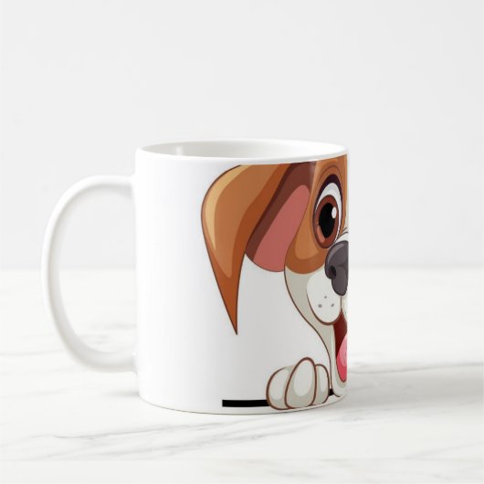 Schattigee hond - Mok (Links)