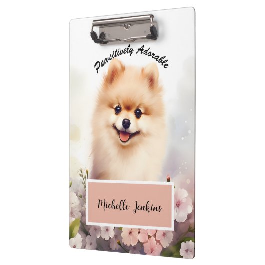 Schattigee hond, Pommerse Klembord (Links)