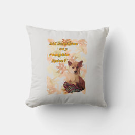 Schattigee Hond Pompoen Spice Accent Kussen
